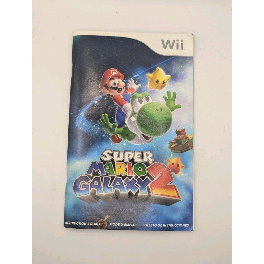 Super Mario Galaxy 2  |  Wii  |  Manual Only